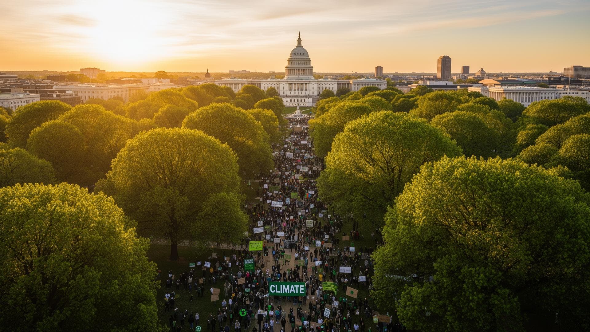 Climate DC gathering in Washington, DC